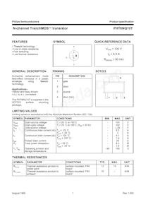 PHT6NQ10T Datasheet Pagina 2