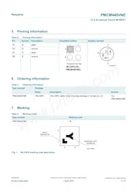 PMCM440VNE/S500Z Datasheet Page 2