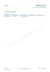 PMCM6501UNEZ Datasheet Page 12