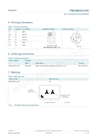 PMCM6501UPEZ Datasheet Page 2