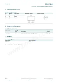 PMF370XN Datasheet Page 2