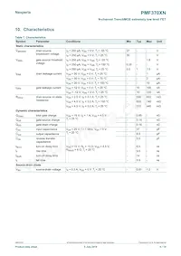 PMF370XN數據表 頁面 6