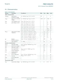 PMH1200UPEH Datasheet Page 6