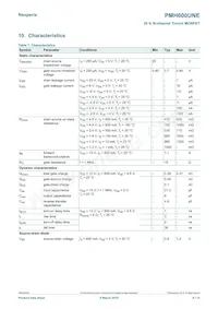 PMH600UNEH Datasheet Page 6