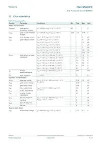 PMH950UPEH Datasheet Pagina 6