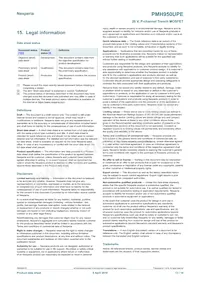 PMH950UPEH Datasheet Page 13