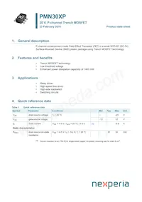 PMN30XPX Datasheet Copertura