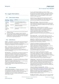 PMN30XPX Datasheet Page 14