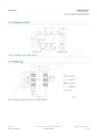 PMN52XPX Datasheet Pagina 11