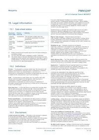 PMN52XPX Datasheet Page 14