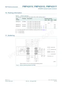 PMP4201Y/DG/B2 Datasheet Pagina 10