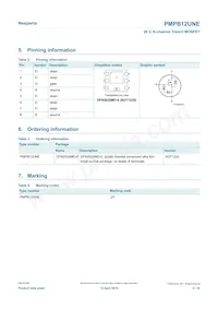 PMPB12UNEX Datasheet Page 2