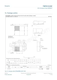 PMPB12UNEX Datasheet Page 11