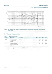 PMPB20XPE Datasheet Page 4