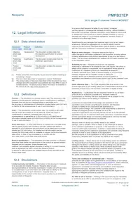 PMPB27EP Datasheet Page 12