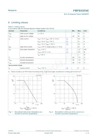 PMPB50ENEX數據表 頁面 3