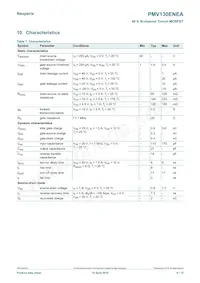 PMV130ENEAR Datasheet Page 6