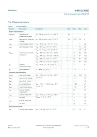 PMV20XNER Datasheet Page 6