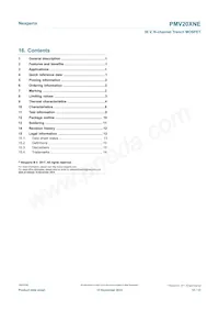 PMV20XNER Datasheet Page 15