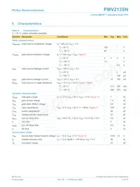 PMV213SN Datasheet Page 6