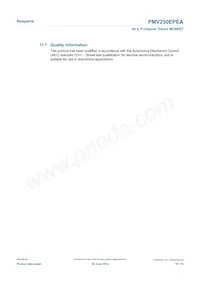 PMV250EPEAR Datasheet Page 10