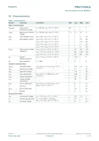 PMV37ENEAR Datasheet Pagina 6