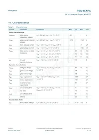 PMV48XPAR Datasheet Page 6