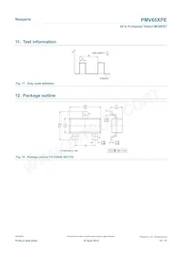 PMV65XPER Datasheet Pagina 10