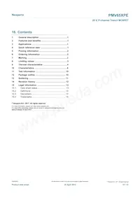 PMV65XPER Datasheet Page 15