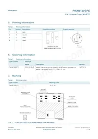 PMXB120EPEZ數據表 頁面 2