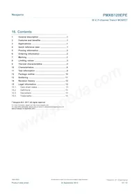 PMXB120EPEZ Datasheet Page 15