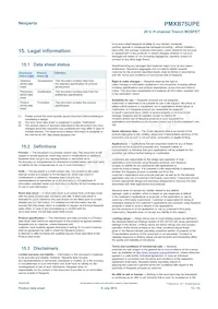 PMXB75UPEZ Datasheet Pagina 13