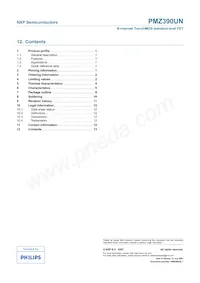 PMZ390UN Datasheet Page 14