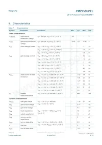 PMZ950UPELYL Datasheet Page 6