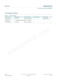 PMZ950UPEYL Datasheet Page 12