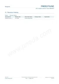 PMZB370UNE Datasheet Pagina 12