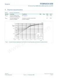 PSMN004-60B Datasheet Page 5