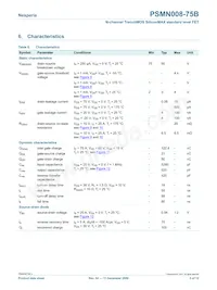 PSMN008-75B Datasheet Page 5