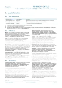 PSMN011-30YLC Datasheet Page 13