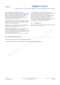 PSMN011-30YLC數據表 頁面 14