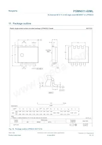PSMN011-60MLX Datasheet Page 10