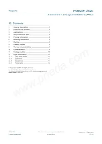 PSMN011-60MLX Datasheet Page 13