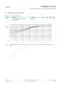 PSMN011-80YS Datenblatt Seite 5