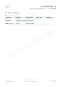 PSMN011-80YS Datasheet Pagina 12