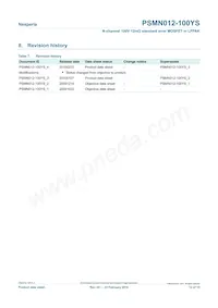 PSMN012-100YS Datasheet Page 12