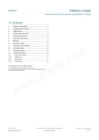 PSMN013-100BS Datasheet Page 13