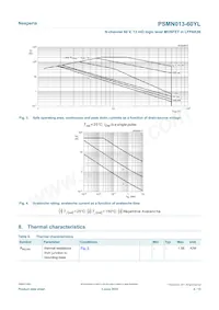 PSMN013-60YLX Datasheet Page 4