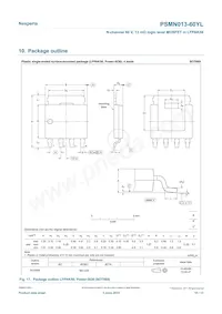 PSMN013-60YLX Datasheet Pagina 10