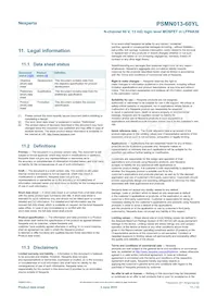 PSMN013-60YLX Datasheet Page 11