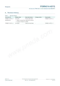 PSMN014-40YS Datasheet Page 12